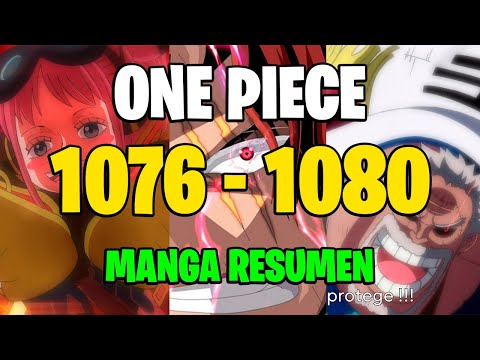 ONE PIECE 1076 al 1080 🔥 RESUMEN del MANGA 🔥 | Full Haki Marco