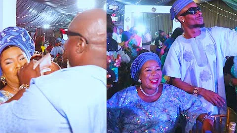 See How They Shower A Lot Of Money On Faithia Balogun, As Murphy Afolabi, Madam Saje Dance