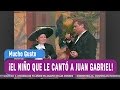 El niño que le cantó a Juan Gabriel - Mucho Gusto 2016