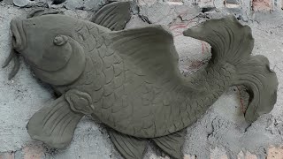 hướng dẫn đắp cá chép kênh bong/Carp sculpting tutorial