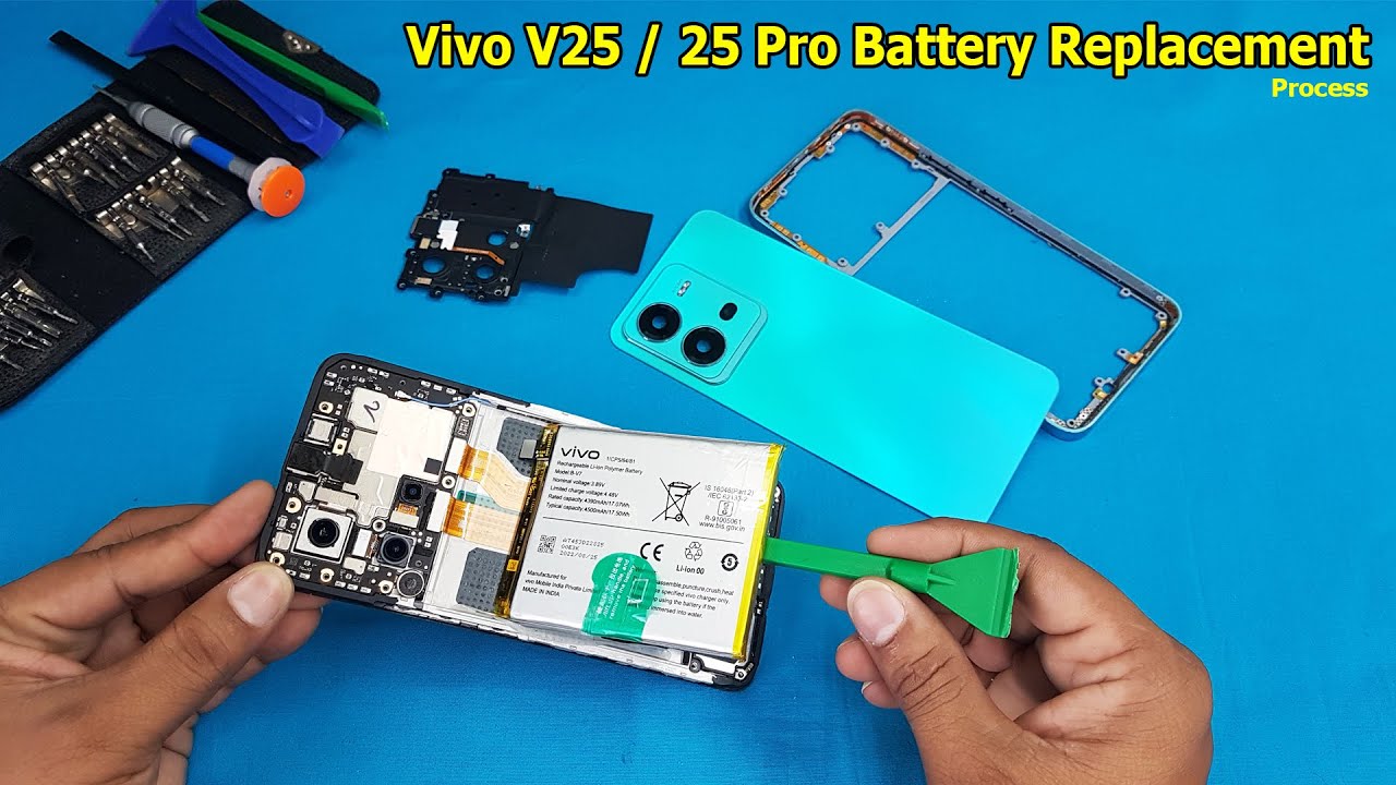 ViVO V25 / 25 Pro Battery Replacement | How to Change ViVO V25 and 25 ...