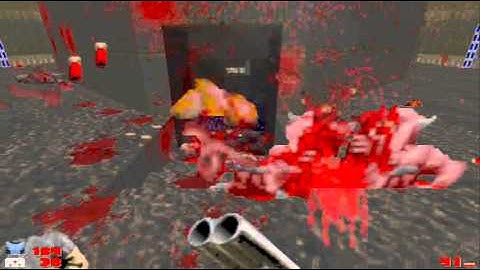 Brutal Doom 2 UV: MAP 03 - The Gantlet