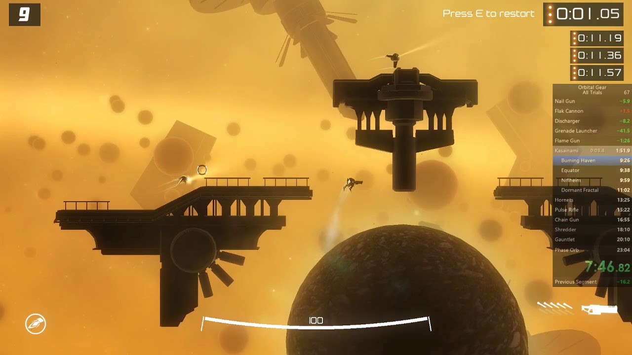 Orbital Gear Full-Game Speedrun: All Trials in 