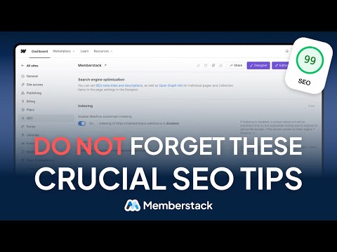 SEO Quick Wins EVERY Webflow Site Needs Post-Launch