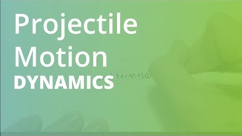 Projectile Motion | Dynamics
