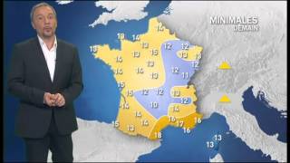 Prévisions météo-France du mercredi 12 juin 2013