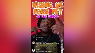 2gaudy (637godwin) - Wishing We Never Met (IG Live Snippet)