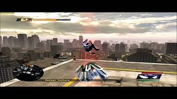 Spider-man - Web of Shadows - Vulture Fight
