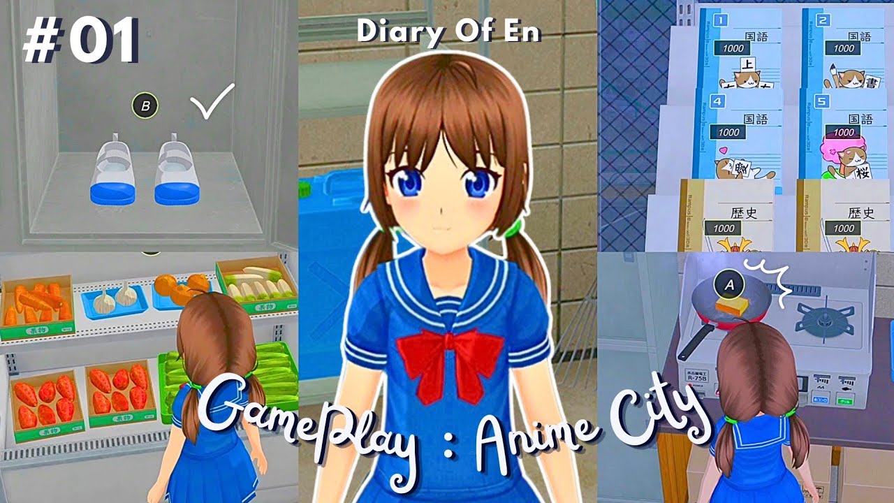 【ANIME CITY】Hari Pertamaku Hidup Sendiri di Kota Baru | Awal yang Sunyi