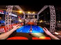 Late for ninja warrior extreme obstacle course pov