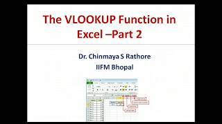 Using VLOOKUP Function - Part 2 ( Approximate Matches)