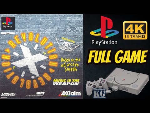 Revolution X [PS1] Gameplay Walkthrough FULL GAME [4K60ᶠᵖˢ UHD🔴]