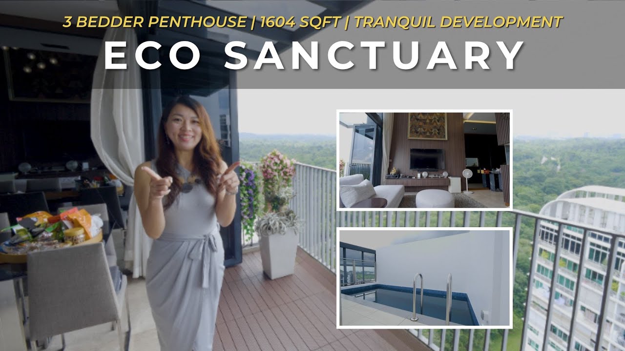 Bukit Panjang Eco Sanctuary 3 Bedder Penthouse For Sale - Singapore Condo Property | Yvonne Koh