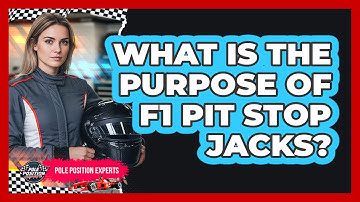 What Is The Purpose Of F1 Pit Stop Jacks?