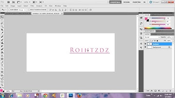How to make a Facebook Cover on Photoshop CS5 With #rohitzdz 2015
