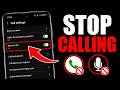 STOP Calling On Your Android Until You Turn This Off
