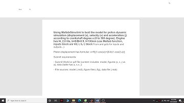 Sử dụng hàm MatlabFunction trong Simulink để tính toán số liệu trên động cơ đốt trong-ĐH SPKT TP.HCM