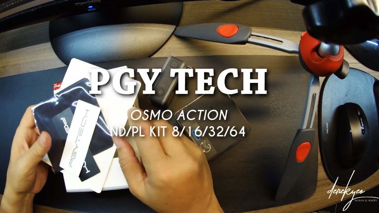 PGY Tech ND/PL Filter Kit for Osmo Action
