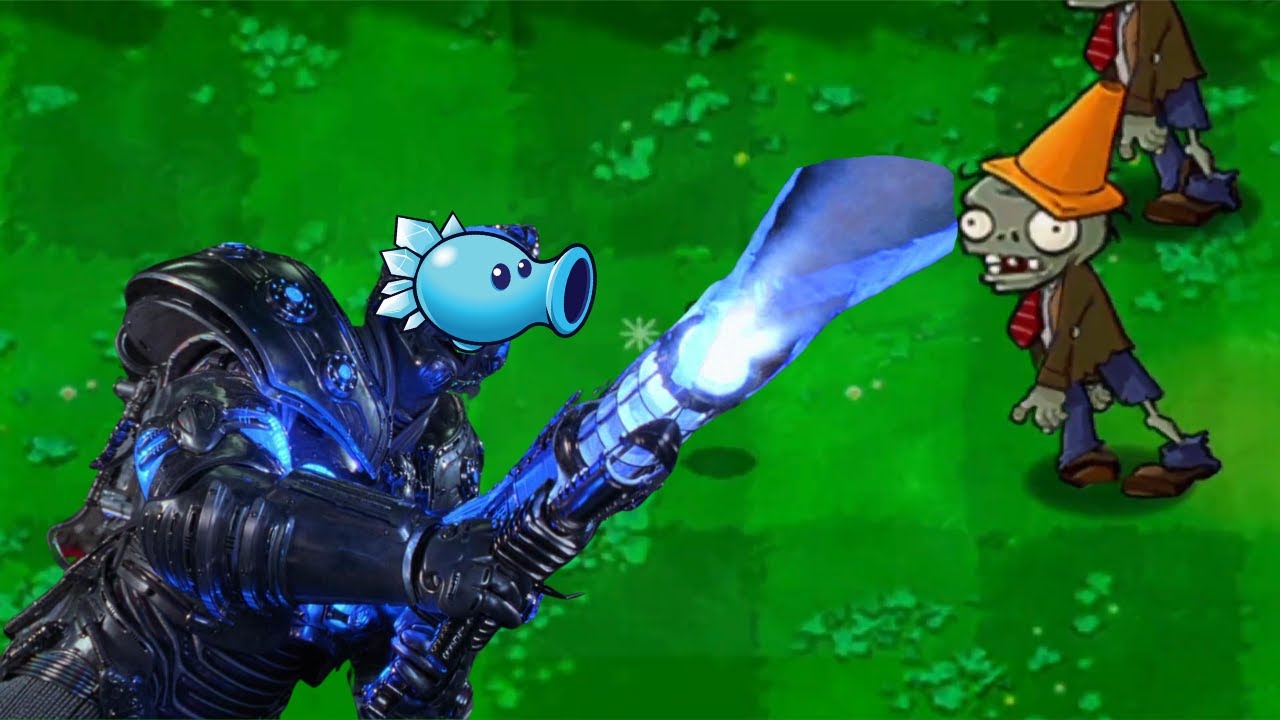 Mr Freeze Snow Pea: Plants vs Zombies