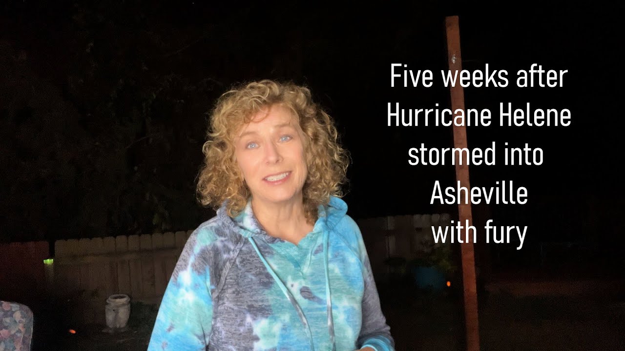 Five weeks after Hurricane Helene stormed into Asheville - YouTube