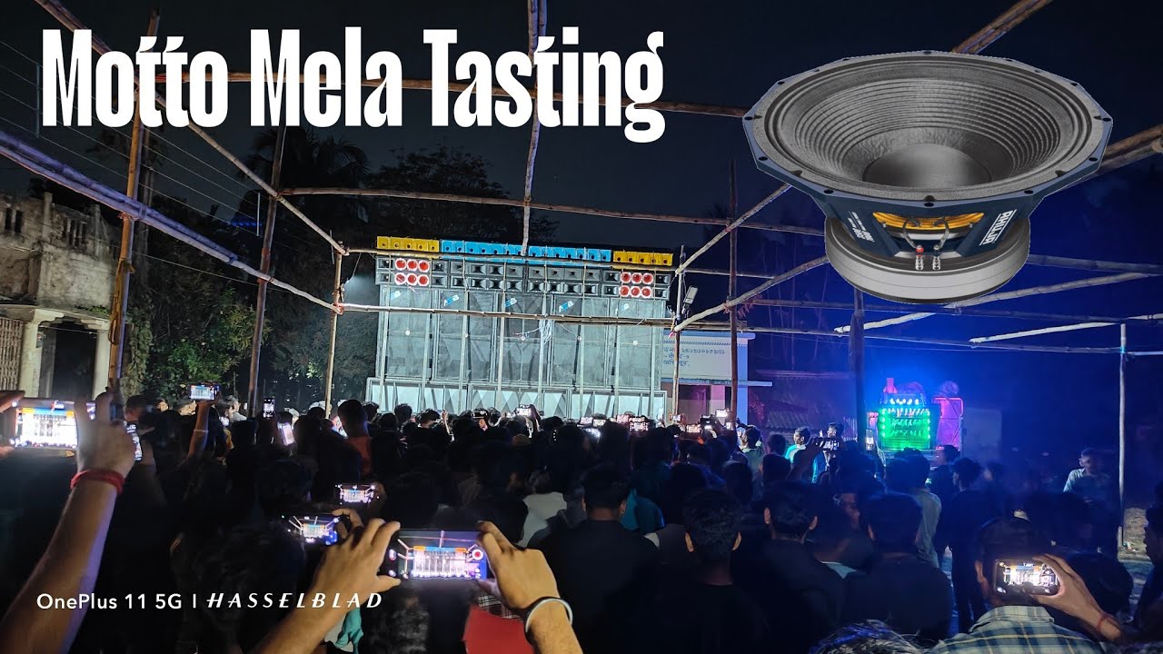 Motto Mela যাওয়ার আগে টেস্টিং Maa Manasa Pro 3 Bass 4 Top Ahuja 3500 w Speaker @Sintu_kumar 