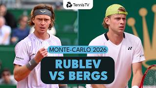 Andrey Rublev Meets Zizou Bergs Monte-Carlo 2026 Highlights