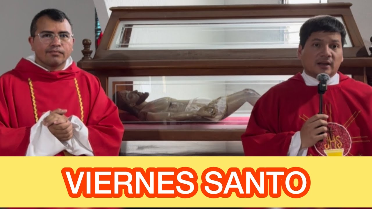 VIERNES SANTO/ MISA DE HOY VIERNES 18 de ABRIL 2025 con el Padre Marcos ...