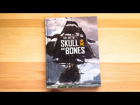 The Art of Skulls and Bones (book flip)