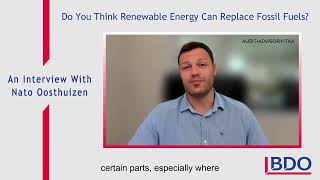 Do You Think Renewable Energy Can Replace Fossil Fuels?