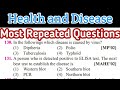 human health and disease mcq for neet || biology most repeated questions (17)