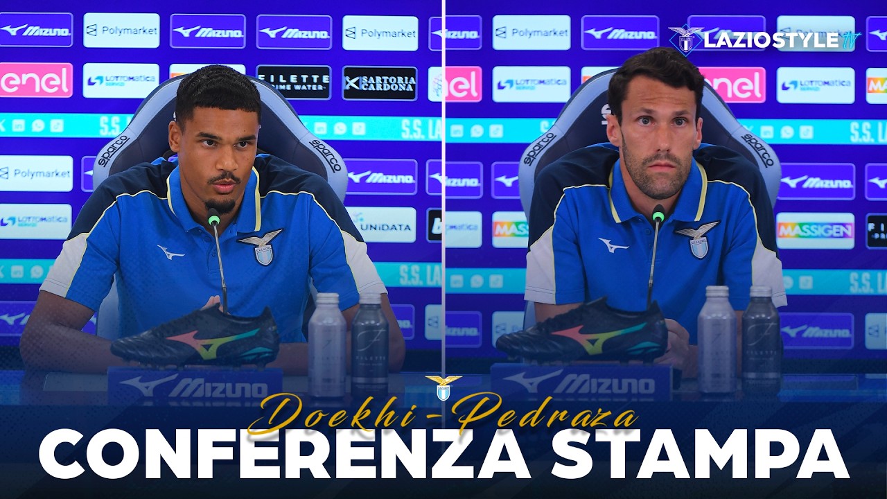 🗣️ LA CONFERENZA STAMPA DI PRESENTAZIONE DI PEDRAZA E DOEKHI