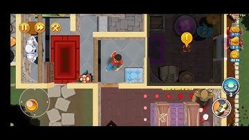 How to solve easily and perfectly? ROBBERY BOB 2 double trouble Hauntington 18 solved 100%