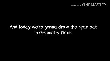 Making the Nyan Cat in Geometry Dash