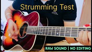 Yamaha LL16 Raw Sound Test 🎸 No Talking | Pure Acoustic Tone