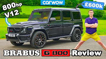 Brabus G800 review: 800hp V12 review + 0-60mph test!