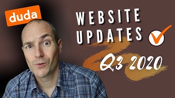 Duda Website Updates From Q3 2020 - A Look Back