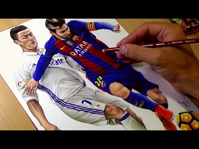 Léo Messi Vs Cristiano Ronaldo  Messi Sports jersey Soccer