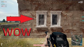 PUBG Sneaky window jump