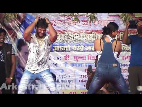 Hot stage show  khesari Lal Yadav  glory mohanta  sarso ke sagiya taja jabardast stage show