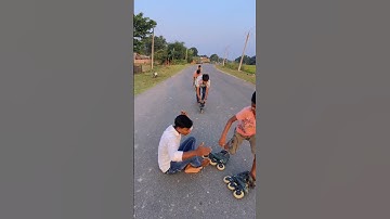 Extreme Inline Skating Moves to Challenge Yourself!🤬🥶#skating#skateboarding#shorts#publicreaction