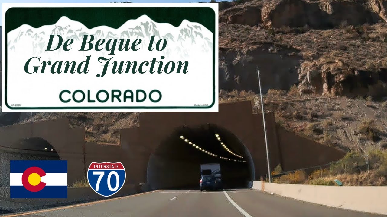 I70 Westbound De Beque to Grand Junction, Colorado YouTube