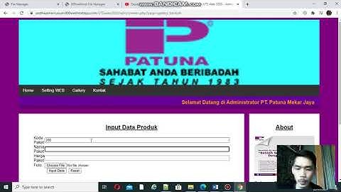 UAS Pemrograman Web 2020 | Stmik Mercusuar | FAJAR ANDHIKA PUTRA