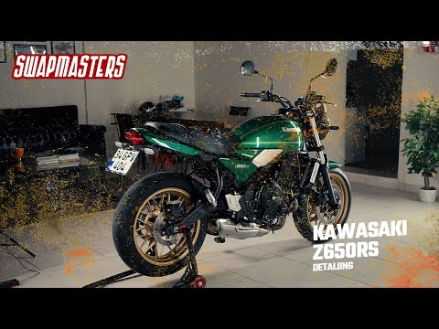 Swapmasters Kawasaki Z650 RS | Detailing | No Talking | Chill Music | EA Detailing