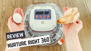 Nurture Right 360 Egg Incubator Unboxing and Review