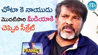 First Secret Revealed To Media - Chota K Naidu || Frankly With TNR || Talking Movies with iDream