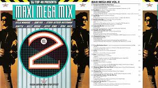 MAXI-MEGA-MIX🔥🔥VOL.2 (1988) NON-STOP MIX Hi-NRG Eurobeat Disco Europop Dance 12'' '80s