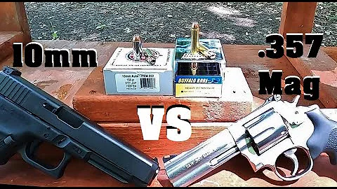 10mm More Powerful than .357 Magnum? 💥ULTIMATE Test💥💥💥POWERFUL Ammunition