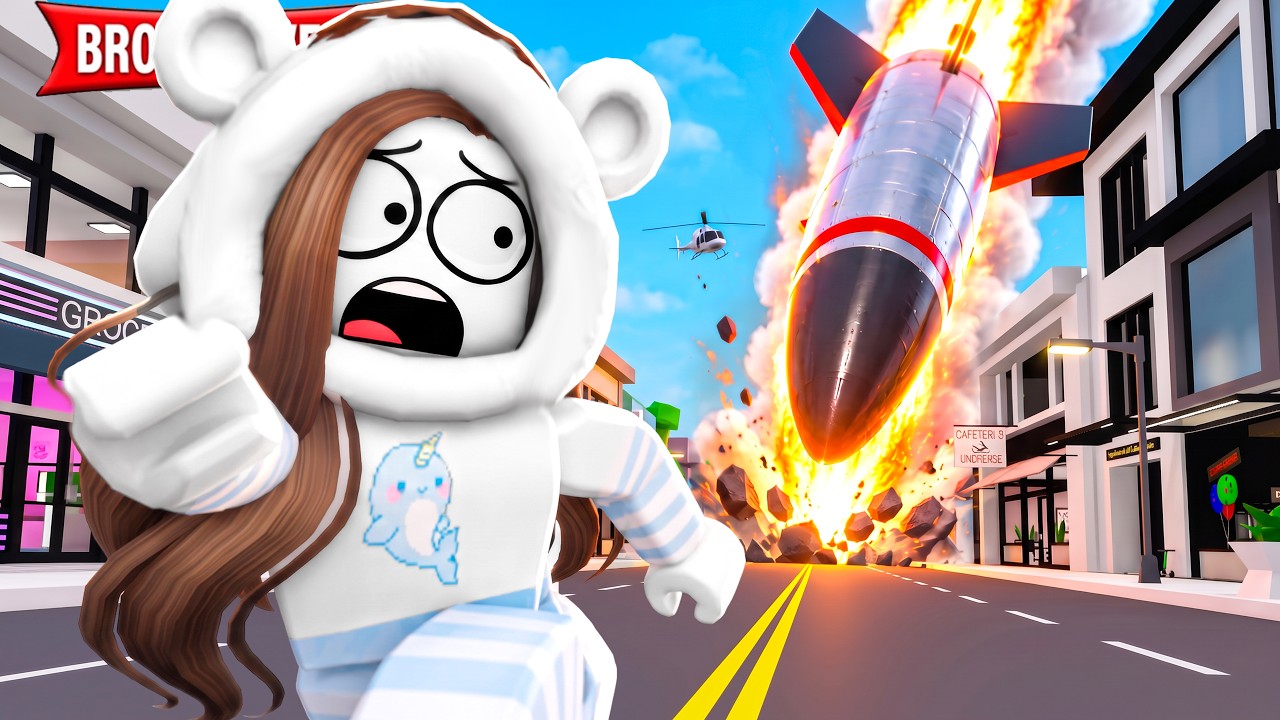 un MISSILE sta PER COLPIRE BROOKHAVEN SU ROBLOX!