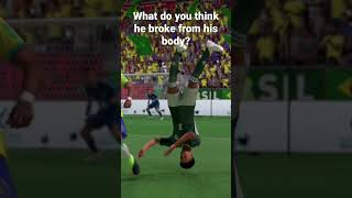 That Must Hurt. 😣😳 #Shorts #Fifa23