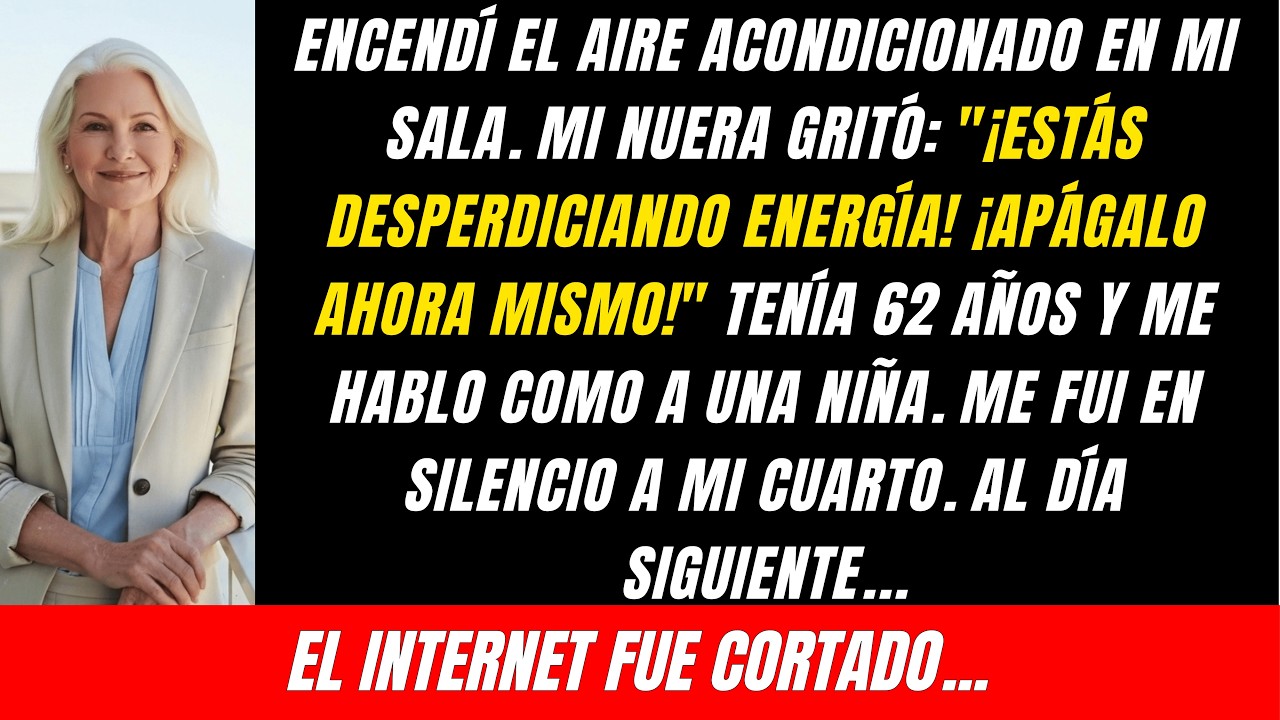 Encendí El Aire, Mi Nuera Gritó: 